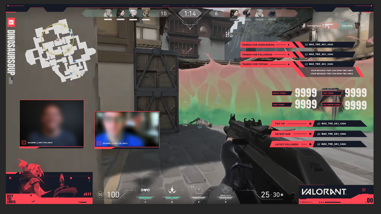 방송화면 구성요소